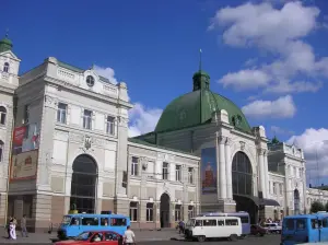 Івано-Франківськ. Вокзал, 1903-1906.
