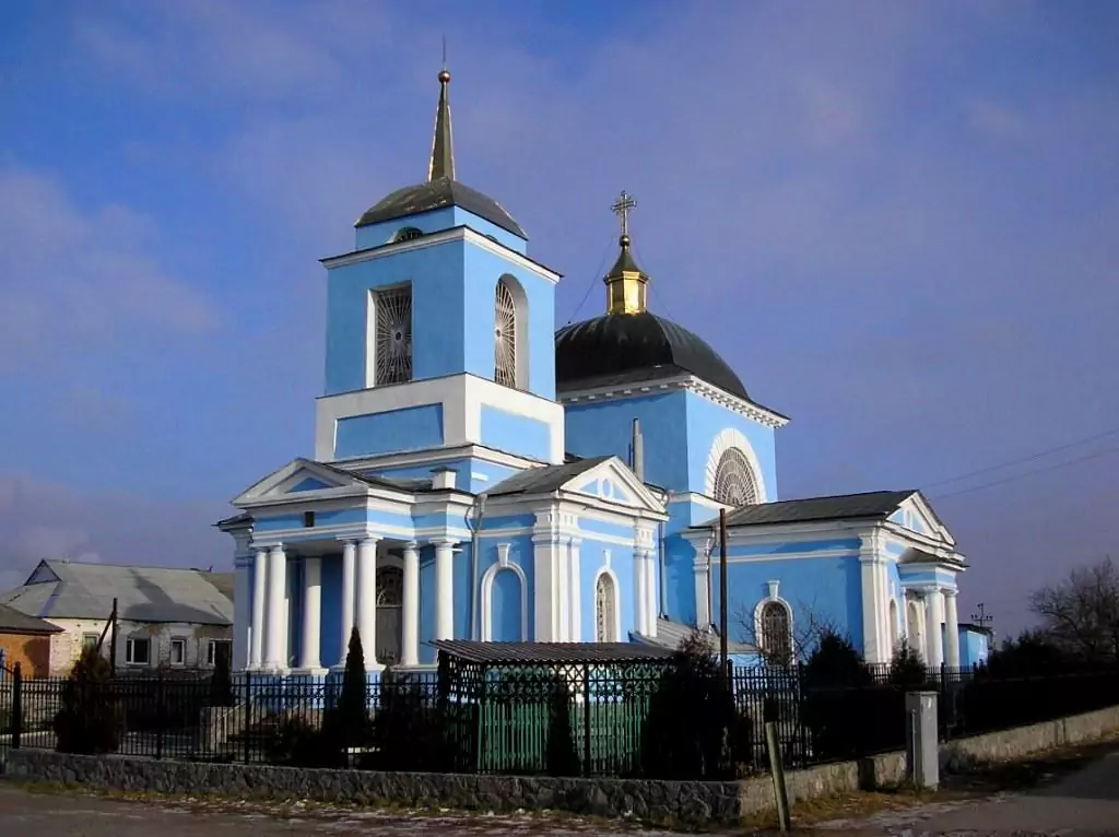 Пісочин. Церква Василя Великого, 1828.
