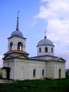 Люботин. Миколаївська церква, 1843.