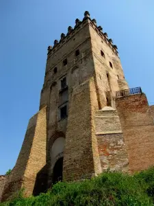 Луцьк. Верхній замок, 1340-1385. В'їзна (Любартова) вежа.