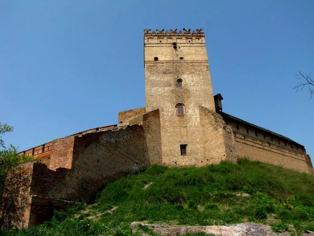 Луцьк. Верхній замок, 1340-1385. Стирова вежа.