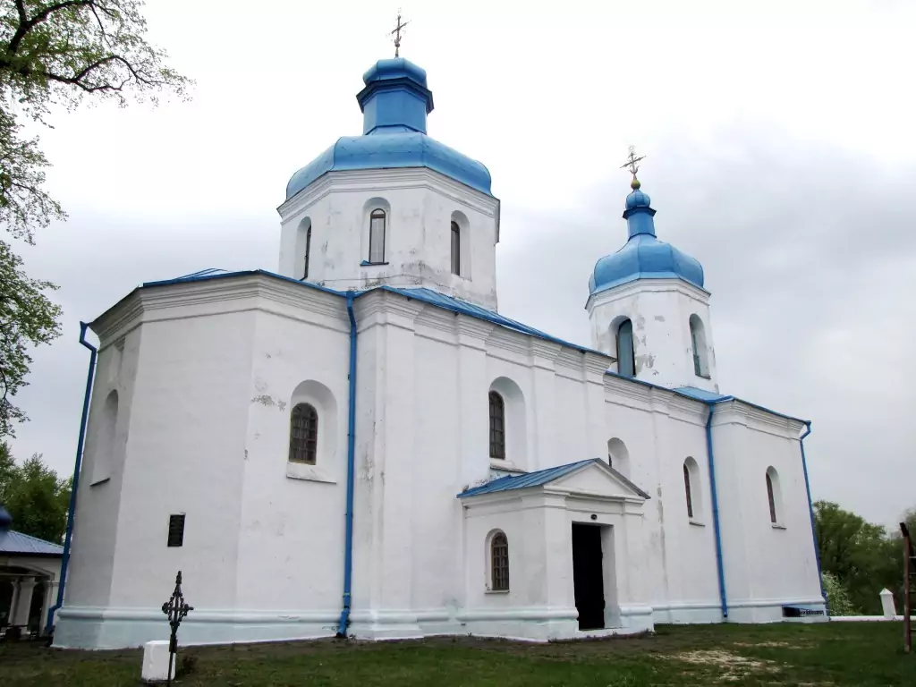 Сулимівка. Покровська церква, 1620-ті або поч. XVIII ст.